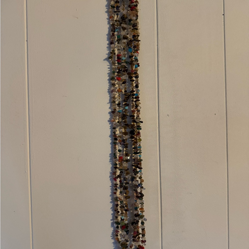 Multicolor Gemstone Necklace - image 3